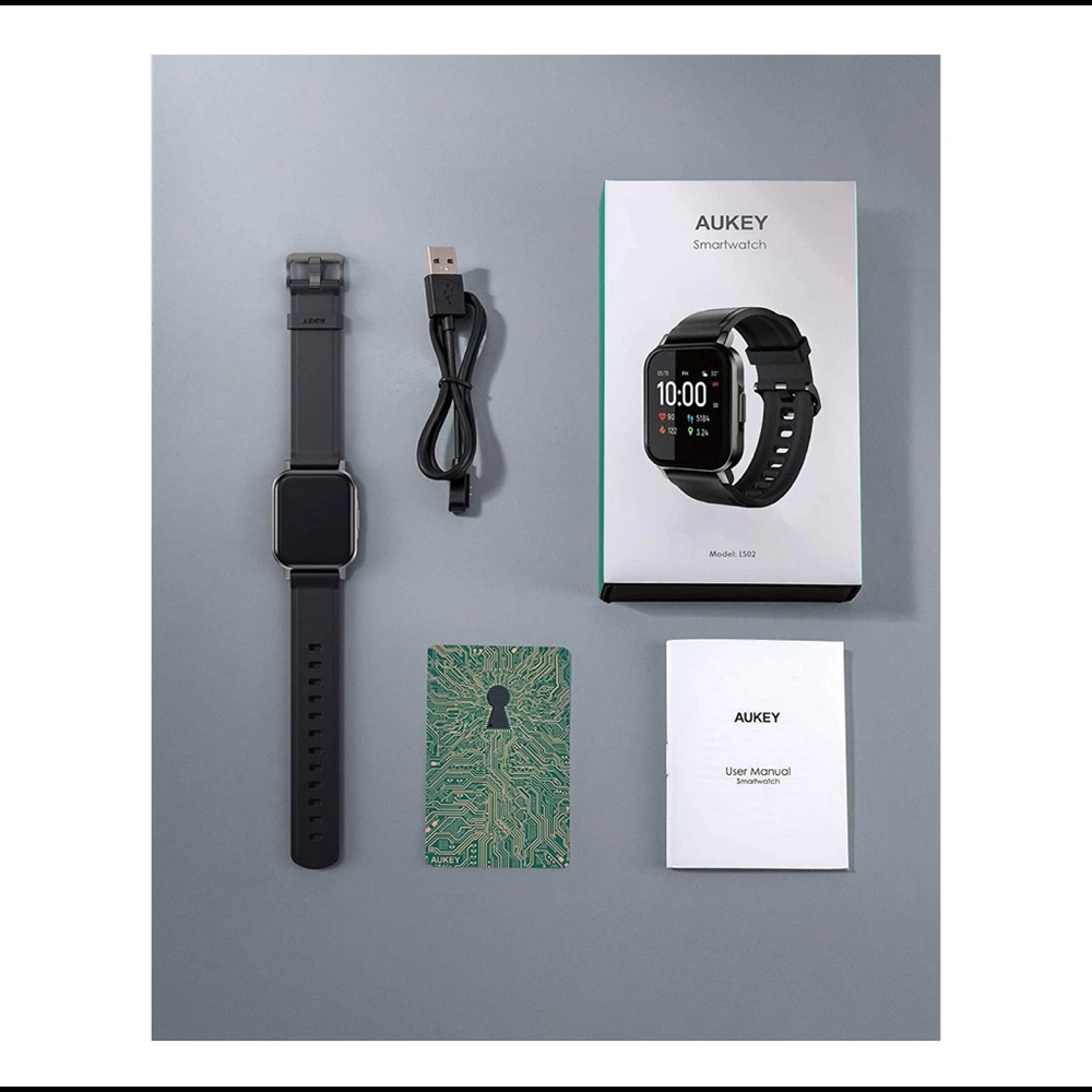 Aukey Smart Watch Men Women Fitness Tracker Heart Rate Watch for iOS Android - Picture 8 of 10